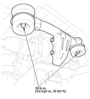 Honda HR-V - Rear Differential Mount Removal and Installation (AWD ...