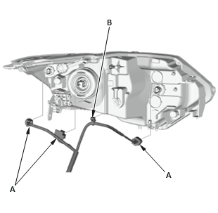 Honda HR-V - Headlight Removal and Installation - Exterior Lighting