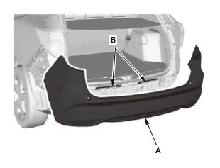 Honda HR-V - Rear Bumper Reflector Removal and Installation - Exterior Trim