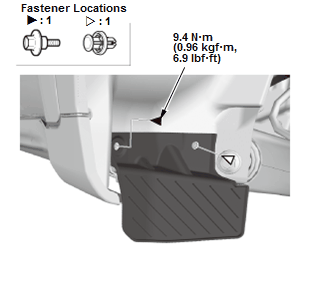 Honda HR-V - Rear Inner Fender Removal and Installation - Exterior Trim