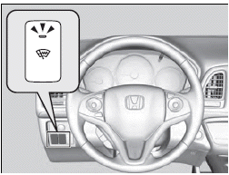 Operating the Switches Around the Steering Wheel