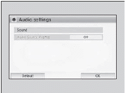 Audio System Basic Operation