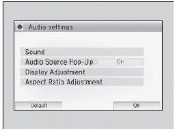 Audio System Basic Operation